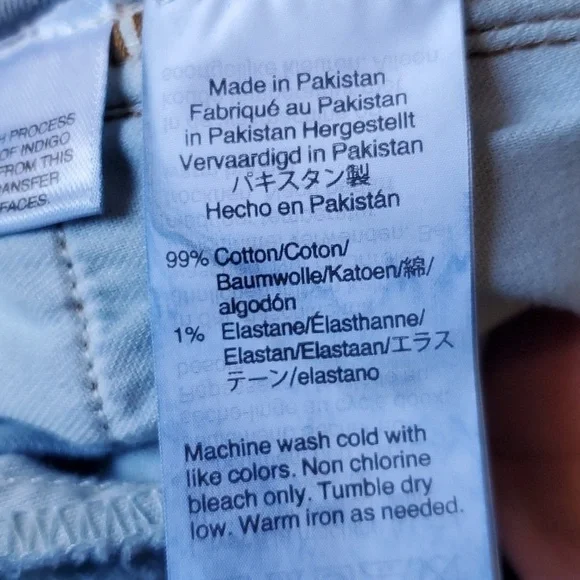 J. CREW Mercantile blue denim 5 pocket skirt size 6 - Picture 9 of 10